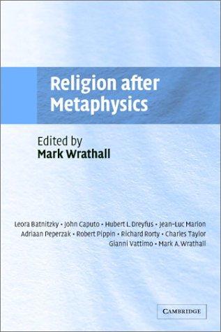 Cover of Religion after Metaphysics