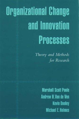 Cover of Organizational change and innovation processes