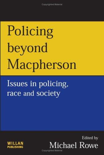 Cover of Policing Beyond Macpherson