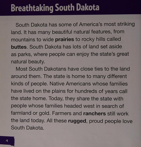 Cover of South Dakota