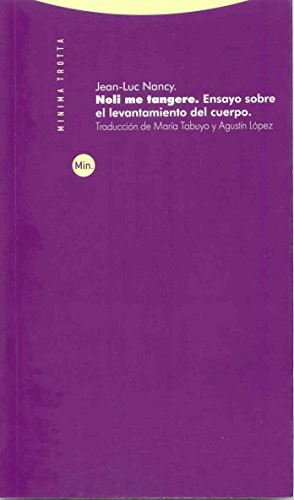 Cover of Noli me tangere