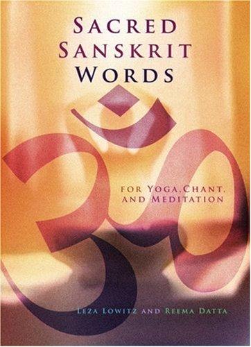 Cover of Sacred Sanskrit Words