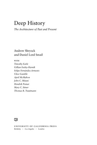 Cover of Deep history