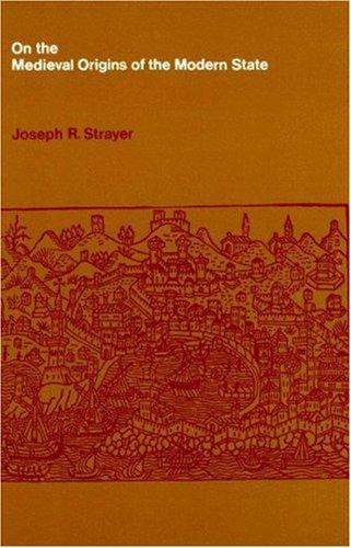 Cover of On the medieval origins of the modern state