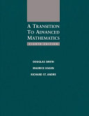 Cover of A Transition to Advanced Mathematics