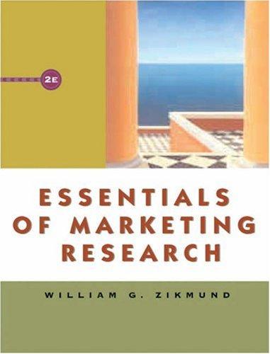 Cover of Essentials of marketing research