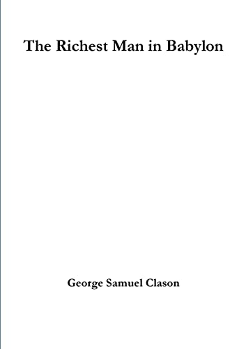 Cover of The Richest Man in Babylon