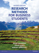 Cover of Research Methods for Business Students PDF eBook