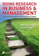 Cover of Doing Research in Business and Management
