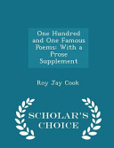 Cover of One Hundred and One Famous Poems
