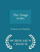 Cover of The Osage Tribe