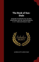 Cover of The Book of Sun-Dials