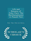 Cover of Life and Remains of John Clare