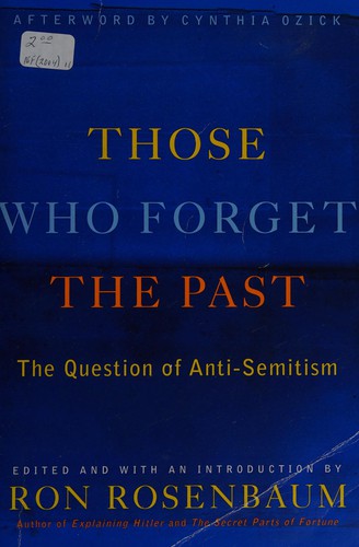 Cover of Those who forget the past