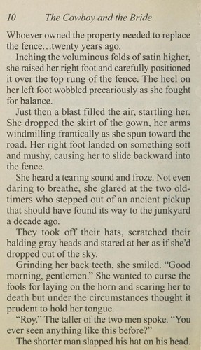 Cover of The cowboy and the bride