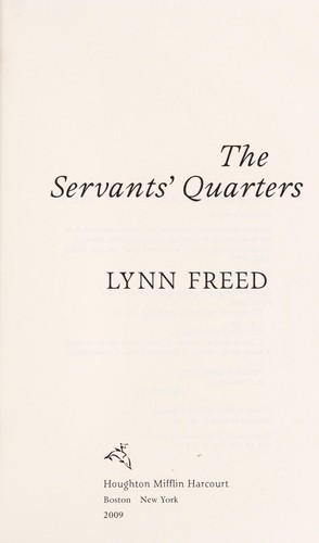 Cover of The Servants' Quarters