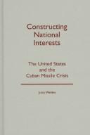 Cover of Constructing national interests
