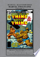 Cover of Marvel Two-In-One Masterworks