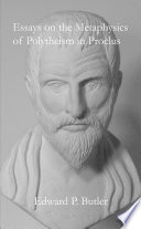 Cover of Essays on the Metaphysics of Polytheism in Proclus
