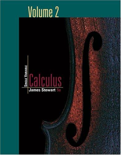 Cover of Single Variable Calculus