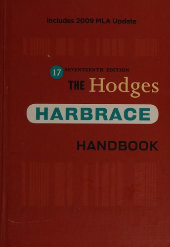 Cover of The Hodges Harbrace handbook