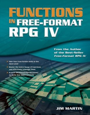 Cover of Functions in FreeFormat RPG IV