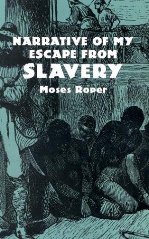 Cover of Narrative of my escape from slavery