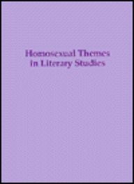 Cover of Homosexual themes in literary studies