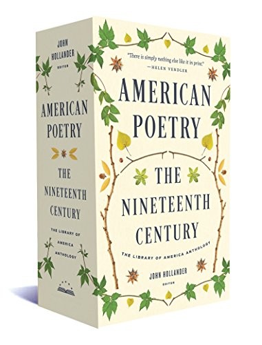 Cover of American Poetry : The Nineteenth Century
