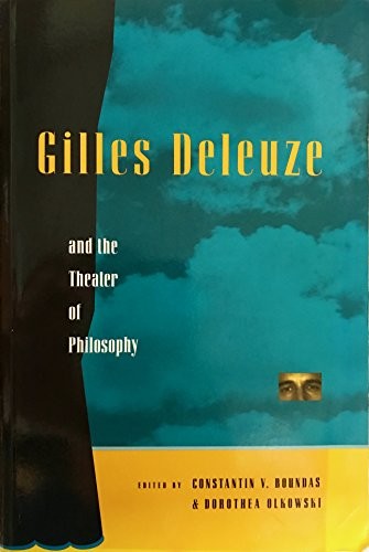 Cover of Gilles Deleuze and the theater of philosophy