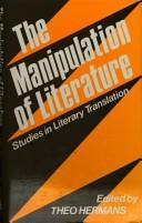 Cover of The Manipulation of literature