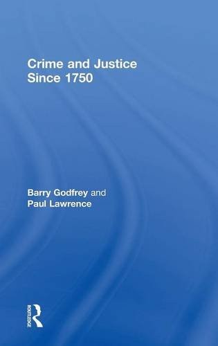 Cover of Crime and Justice since 1750