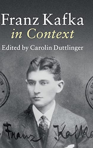 Cover of Franz Kafka in Context