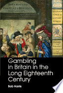 Cover of Gambling in Britain in the Long Eighteenth Century