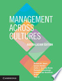 Cover of Management across Cultures