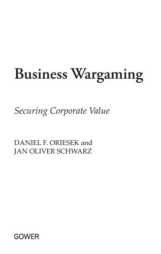 Cover of Business wargaming