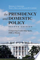 Cover of Presidency and Domestic Policy
