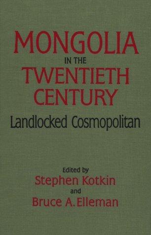 Cover of Mongolia in the Twentieth Century