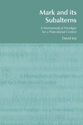 Cover of Mark and its subalterns