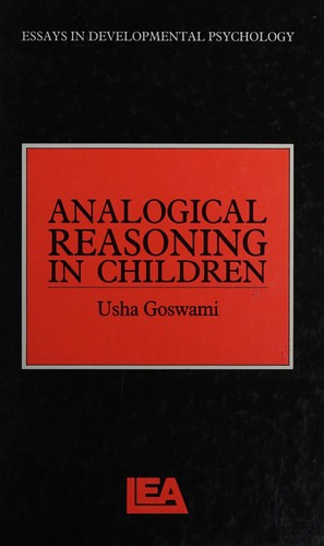 Cover of Analogical reasoning in children