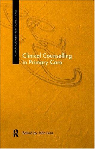 Cover of Clinical counselling in primary care