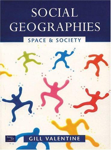 Cover of Social Geographies