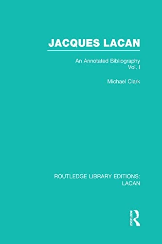 Cover of Jacques Lacan