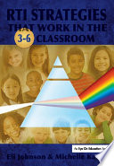 Cover of RTI Strategies that Work in the 3-6 Classroom