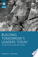 Cover of Building Tomorrow's Leaders Today