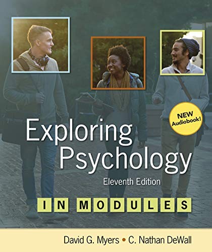 Cover of Exploring Psychology in Modules