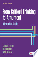 Cover of From Critical Thinking to Argument