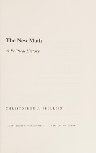 Cover of New Math