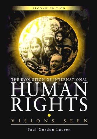 Cover of The evolution of international human rights