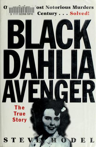 Cover of Black Dahlia avenger